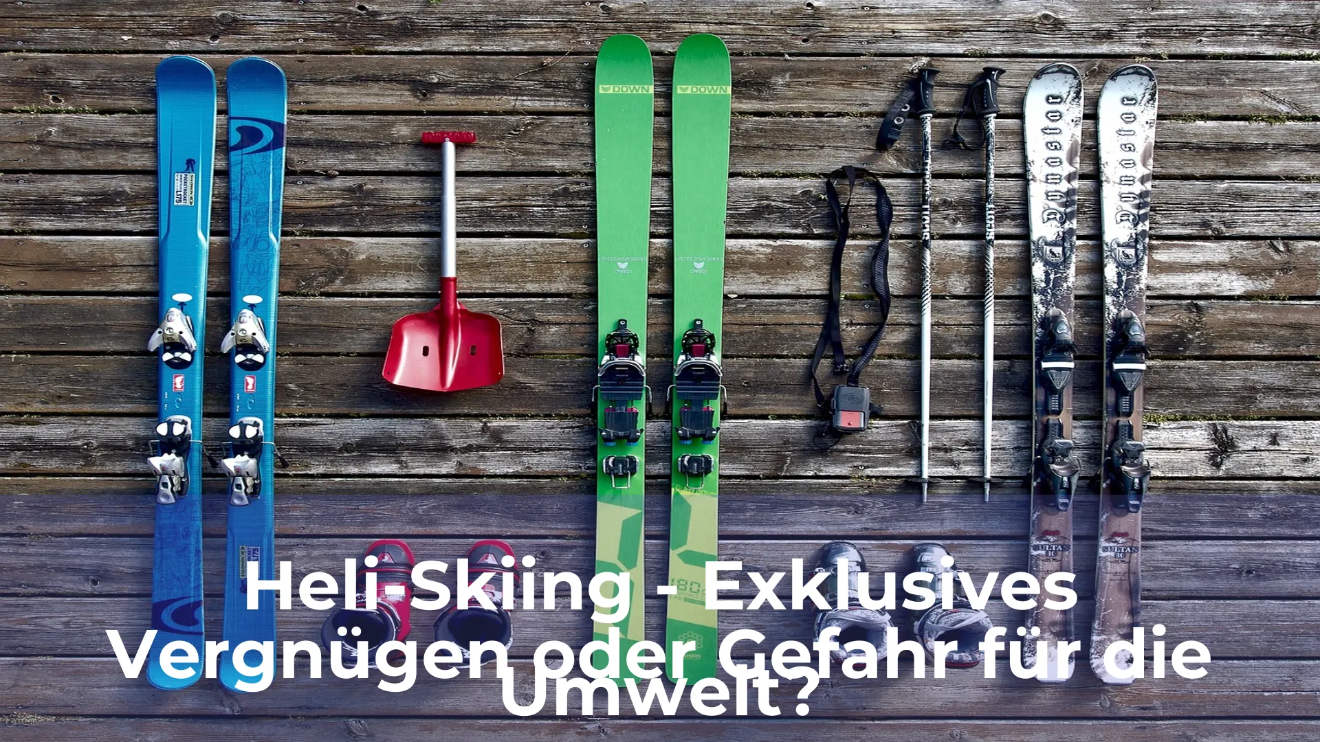 Heli skiing exklusives vergnügen oder gefahr für die umwelt