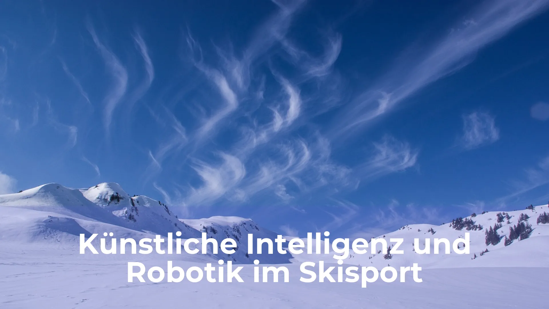 Künstliche intelligenz und robotik im skisport