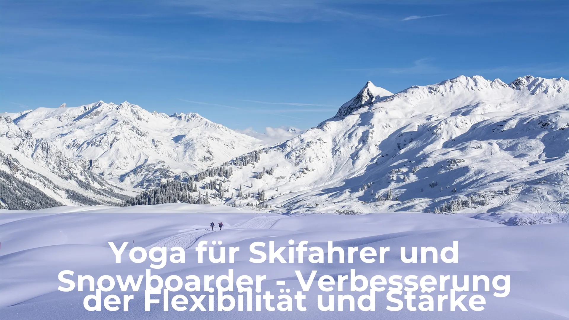 Yoga für skifahrer und snowboarder verbesserung der flexibilität und stärke
